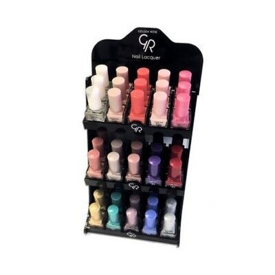 Ice Color Nail Laquers Display