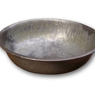 Tin bowl L - large tin bowl