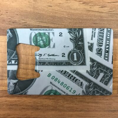 Dollar Wrapic Credit Card Opener - One Dollar