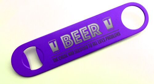 Beer, Life's Problem and Solution! - Purple