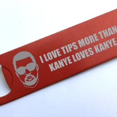 Kanye Loves Kanye Bar Blade - Red