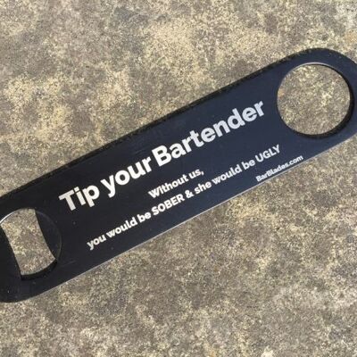 Black Tip Bartender Sober Ugly Bar Blade 
