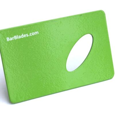 Green Credit Card Bottle Opener