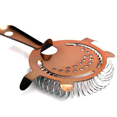 Copper 4 Prong Strainer