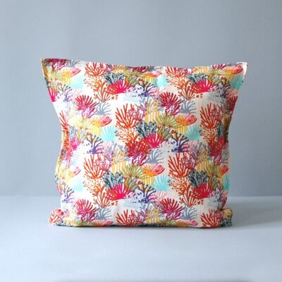 Coussin 50 cm - motif Corail