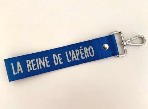 Porte clefs "La Reine de l'Apéro"