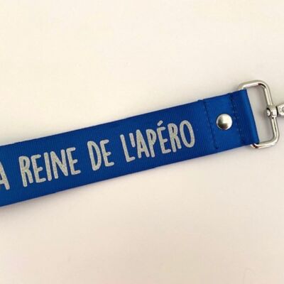 Key ring "The Queen of the Aperitif"