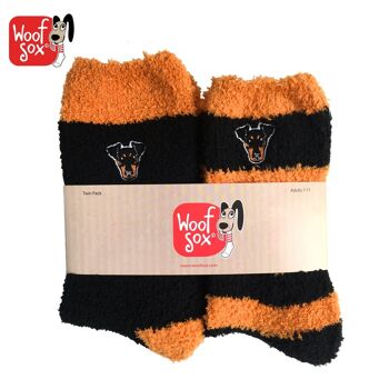 Lot de deux paires de chaussettes Sleep Soft Manchester Terrier 2
