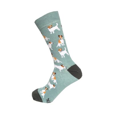 Motif Jack Russell Chaussettes