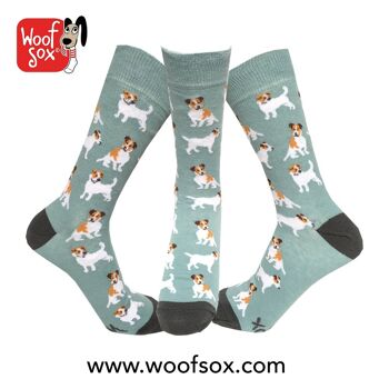 Motif Jack Russell Chaussettes 4