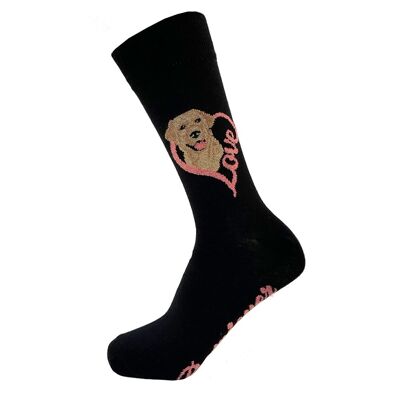 Labrador-Liebes-Herz-Socken