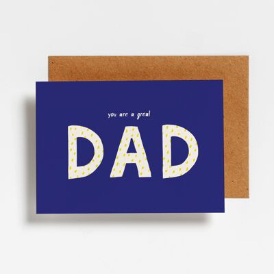 Postcard - you are a great dad