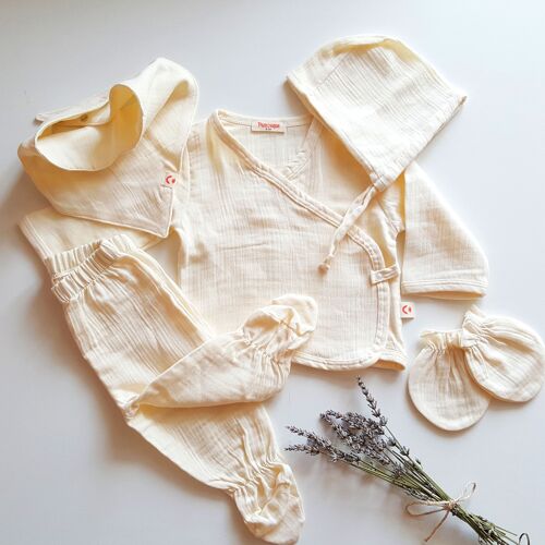 Trousseau de Naissance Beige