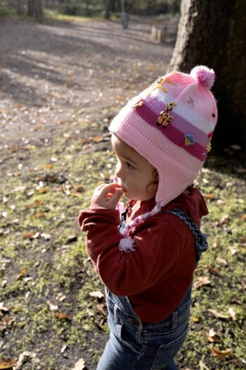 BONNET POLAIRE BLEU – Bonnet de ski – Chullanka