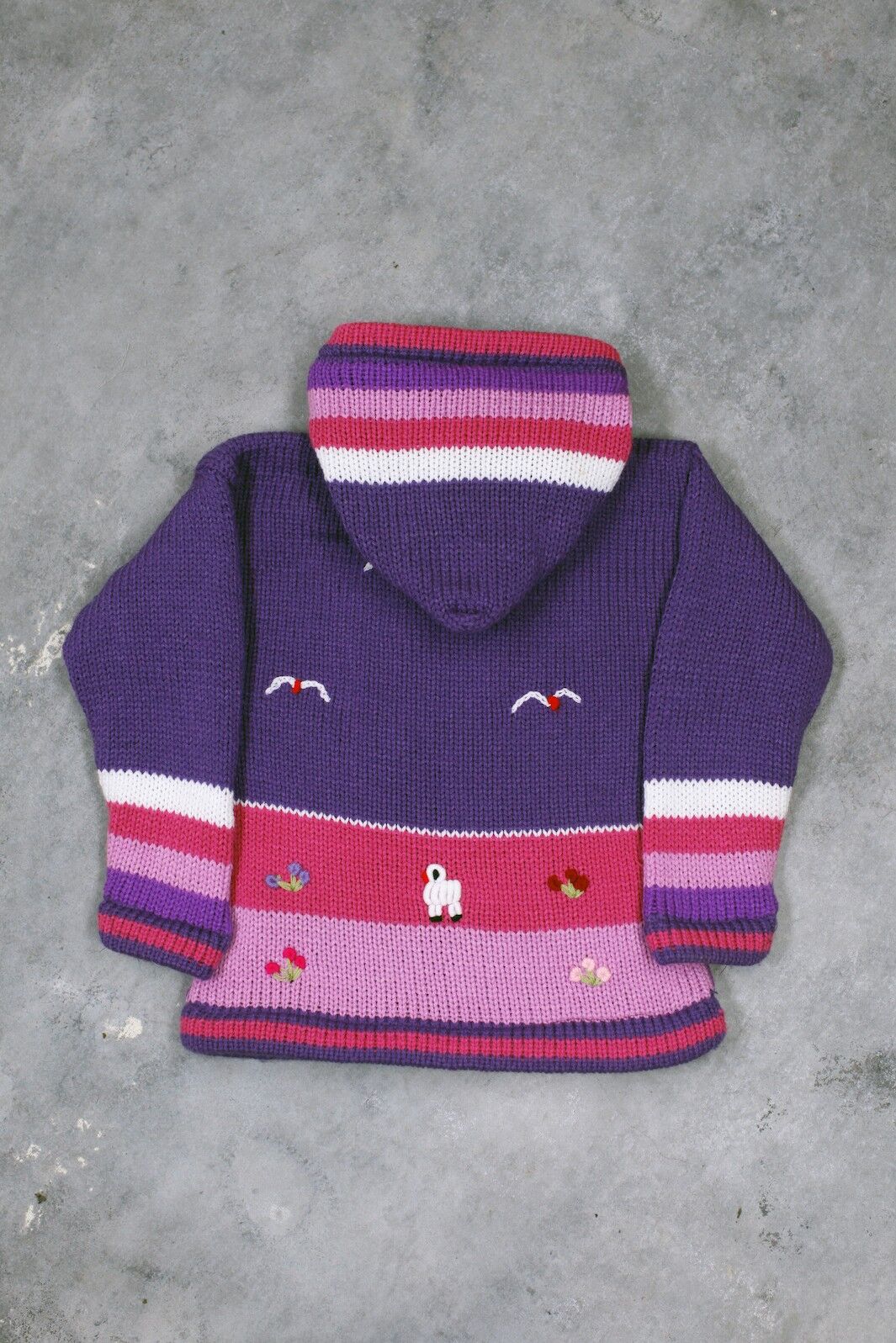 Buy wholesale Winter Cardigan Purple