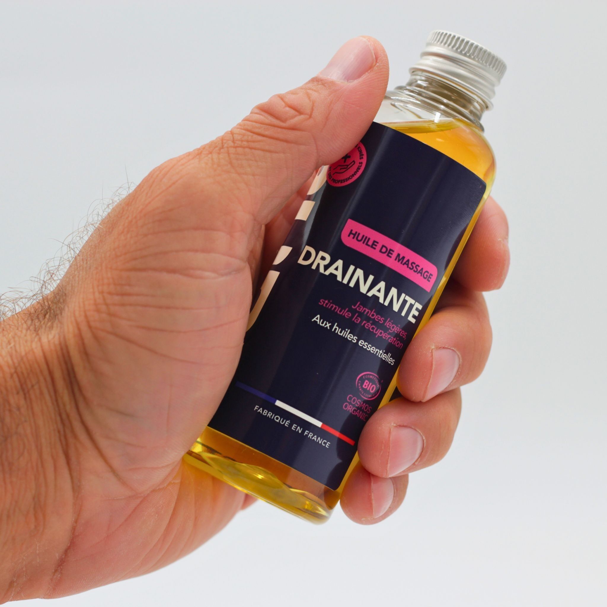 DRAINING MASSAGE OIL