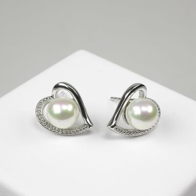 Boucles d'oreilles coeur