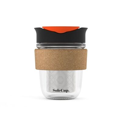 SoleCup Travel Mug - Loose Tea - 12oz Cork