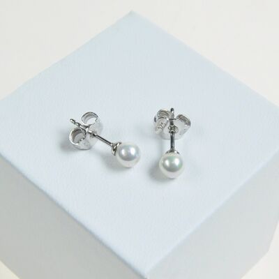 Boucles d'oreilles perles classiques 5mm