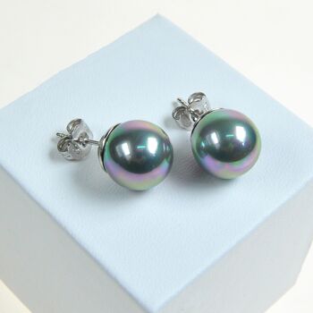 Boucles d'oreilles perles classiques 12mm 5