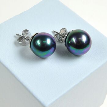 Boucles d'oreilles perles classiques 12mm 6
