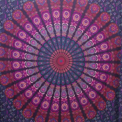 Mandala Tapestry Wall Hannging Bedspread / Double Size ( TP 25-D)