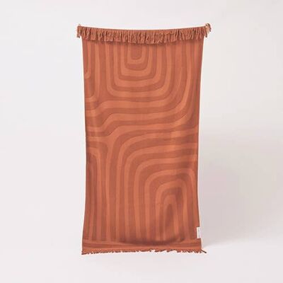 Luxe Towel Surf- Terracotta