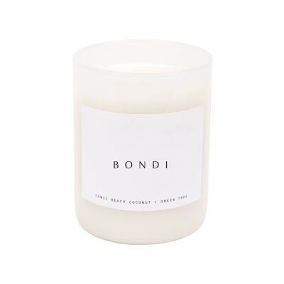 Scented Candle Bondi - White