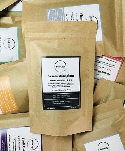 SoleCup Assam Mangalam Loose Tea - 70g Black Tea