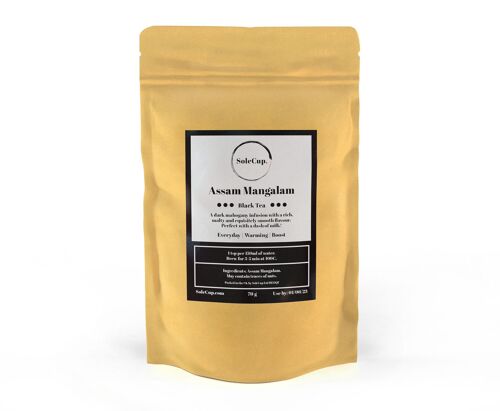 SoleCup Assam Mangalam Loose Tea - 70g Black Tea