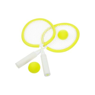 Foam Beach Bats Neon - Lime & White