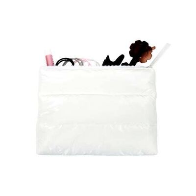 Puffer Pouch White