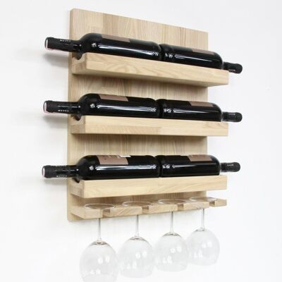 Wine Rack, Wooden Wall, Wine Bottle Rack