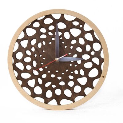 reloj de pared de madera, reloj de pared de madera