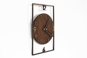 Horloge murale, Horloge murale en bois 1