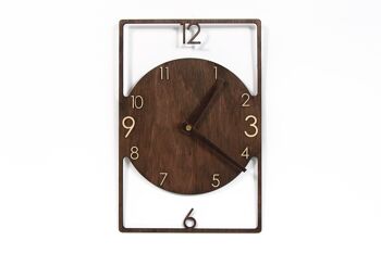 Horloge murale, Horloge murale en bois 2