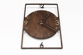 Horloge murale, Horloge murale en bois 5