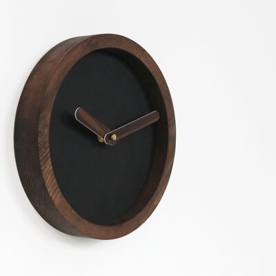 reloj de madera, reloj de pared de madera