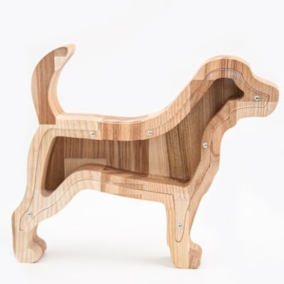 Hucha, Hucha de madera Perro