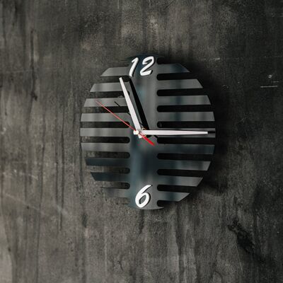 Reloj de pared - Reloj de pared de vidrio acrílico