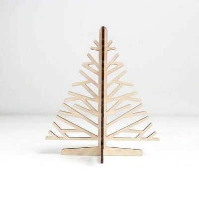 Árbol de Navidad de madera - Decoración del árbol de Navidad