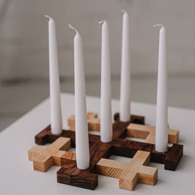 Kerzenhalter - Kerzenständer aus Holz