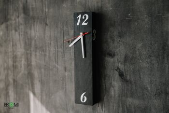 Horloge en bois, Horloge en bloc de bois 1