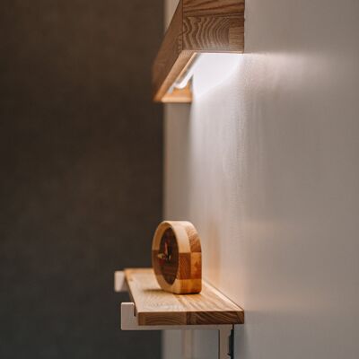 Mensola in legno, mensola a muro in legno