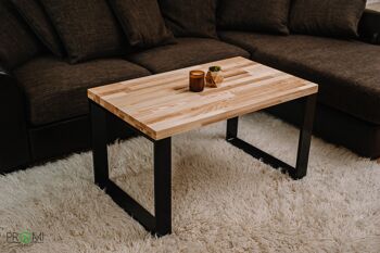 Table, Table basse en bois