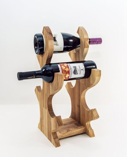 Wine rack, Wooden table wine bottle rack