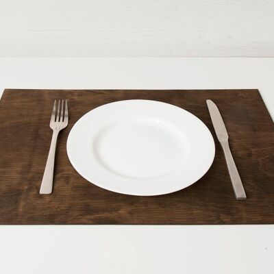 Tapis de table, Tapis de table en bois