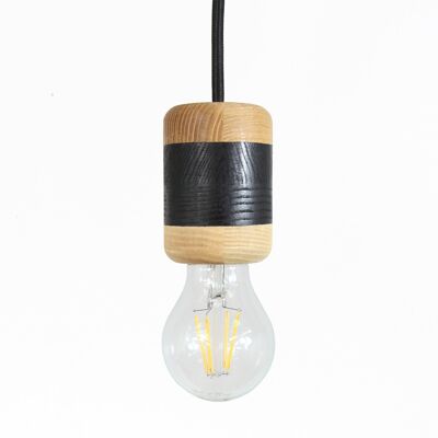 Holzlampe, Hängelampe aus Holz