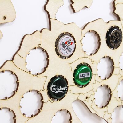 Beer Cap collector, Beer Cap collector European Union map