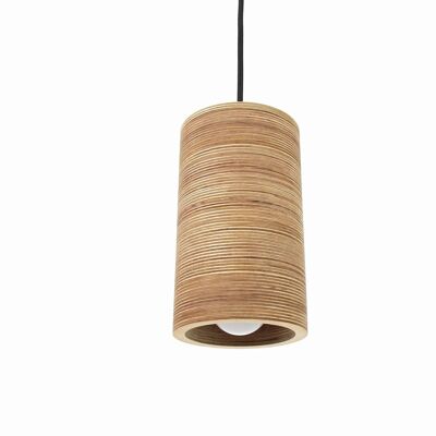 Lampada in legno, lampada a sospensione in legno